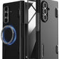 VRS DESIGN Terra Guard Modern for Galaxy Z Fold 7 (2025) – Magnetic Phone Case with Built-in Screen Protector, Rugged Dual Layer Protection & Spring-Loaded Hinge Cover (Matte Black)