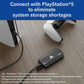 BUFFALO External SSD 1.0TB Officially Licensed Product, Compatible with PS 5 / PS 4 Consoles - USB3.2 Gen2 Type A and C - Portable Anti Shock IP55 Dust and Water Resistant SSD-PHO1.0U3B
