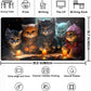 Commander Roleplay Desk Pad Mat Role Gaming XXL Big Mouse Pad Gaming Tabletop Game Gamer Gift - Mousepad XXL Laptop Computer Keyboard Pad with Stitched Edges Anti-Slip Funny Deskpad 31.5x15.7 in