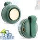 Small Clip Fan, Personal Waist Fans,Portable Silent Mini Bladeless Fan Clip On for Shirt,Hands-Free Personal Clip Fans 3 Speeds,Clips on Waist Neck Fanes for Outdoor,Camping,Travel,Office (Green)