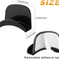 30 Pcs Headset Wall Holder Adhesive Gaming Headset Holder Hooks for Wall Mounting Strong Universal Hooks for Headsets, Game Pads, Hats, Closets, Doors (Black)