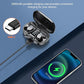 Ear Buds Wireless Bluetooth Earbuds Sport 2026 New Bluetooth 5.3 Headphones with LED Display 128H Playtime Powerful Bass Over Ear Earphones with Earhooks IP7 Waterproof for Gym/Running/Workout