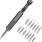 XOOL 27 in 1 Precision Screwdriver Set, Pen Style Mini Screwdriver with Built-in Storage, Magnetic Bit Holder, Ideal for Electronics, Watches, Laptops, and Small Repairs