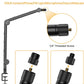 PICTRON VIJIM LS25 Camera Desk Mount, Flexible Overhead Webcam Stand with Boom Arm, Table C-Clamp Suitable for Photography Videography Live Stream