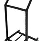 16U Professional DJ Stand Rack Mount DJ Mixer Stand Adjustable Stage Cart w/Wheel for Music Party Show Music Studios Performance Stages Concert Venues