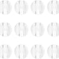 12 Pack Cable Clips, Znben Clear Cord Organizer Holder Adhesive Cord Management Charger Wire Holder Clips for Desk, Home, Office, Car, Cubicle, Nightstand