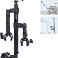 Motorcycle Ebike Mount kit for Insta360 X5, Bike & Golf Car Handlebar Clamp Mount and 59" Invisible Selfie Stick Bundle Kit, Super Clamp, Action Camera Adapter for GO2/3/3S/DJl, JC027