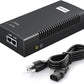 PROCET Gigabit PoE Iniector 90W PoE++ Power Injector with 6KV Surge Protector, IEEE802.3af/at Compliant for PTZ Camera, PoS System, Kiosk, Wireless AP, IP Cameras, PT-PSE106GBR-L