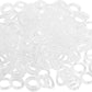 200Pcs Clear O-Ring Switch Dampeners Keycap for Mechanical Keyboard Cherry Mx, White…