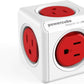 Allocacoc PowerCube Original, 5 Outlets, Wall Plug, Power Charger, Surge Protection, Compact for Travel, Home and Office, Space Saving, 1875W, 15A, 125V ETL Certified