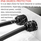 Cable Glands-PENGLIN 2” NPT Nylon Cable Connector,IP68 Waterproof Strain Relief Cord Adjustable Connector With Gaskets for Electrical Box (2 Inch (6-Pack))