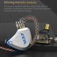 CCA C12 in Ear Earphones 5BA 1DD Hybrid Drivers Wired Sport Earbuds Headphones Stereo Gaming Headset HiFi Clear Sound for Musician Audiophile Singer DJ