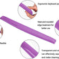 Silicone Gel Keyboard Wrist Rest Set Plus - ABRONDA Keyboard & Mouse Wrist Support Pad Office, Computer, Laptop, Mac - Durable, Comfortable and Pain Relief- Purple Set