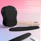 Hokafenle 2in1 Combination, Wave Keyboard Wrist Rest and Ergonomic Curvature Mouse Pad Wrist Support for Relieve Wrist Pain, Filled with Soft Cushion Memory Foam, Black