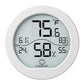 SECRUI Digital Hygrometer Thermometer for Room Temperature Humidity Meter Indoor Thermometer Accuracy Calibration LCD Temperature Sensor with Maximum and Minimum Records, TH1, White
