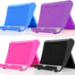 Cell Phone Stand for Desk Foldable Cell Phone Holder Desk Tablet Holder Mobile Phone Dock, Multi-Angle Universal Adjustable Tablet Dock (Pink+Purple+Black+Blue)
