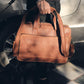 Leather briefcases Laptop Messenger Bags Best Office School College Satchel Bag for Men and Women