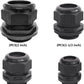 Cable Glands-PENGLIN 10PCS NPT Nylon Cable Connector 1-1/4", 1-1/2'', 1'',2'', Strain Relief Cord Connector With Gaskets, IP68 Waterproof Adjustable Locknut