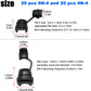 40PCS Nylon Insulation Cable Bush Grommet Electric Cable Protection Cord Buckle Strain Relief Bushing Black Wire Cover Round Cord Grommet,Office Home Wire Cover Management 6N-4 4N-4