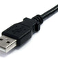 StarTech.com 3 ft Black USB 2.0 Extension Cable A to A - M/F - 3 ft USB A to A Cord (USBEXTAA3BK)