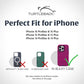 Turtleback Belt Clip for iPhone 16 Pro Max, 15 Pro Max, 14 Pro Max -Large- Fits w/Defender Bulky Style Cases, Premium Black Leather, Horizontal Belt Holder, Magnetic Closure, HD Rotating Clip