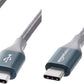 Amazon Basics USB C to USB C Cable, New Nylon USB C Charger Cable (10 feet, Type C 60W(3A) for iPhone 15/15 Pro/15 Plus/15 Pro Max, iPad mini 6/ Pro 2021, MacBook Pro 2020, Samsung Galaxy S23,Switch