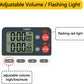 Digital Dual Kitchen Timer, 2 Groups Cycle Countdown Timer, ON/Off Memory Function, Loud Volume Flashing Light Alarm with Magnetic Back, Stand, Battery Included
