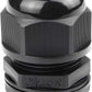 XHF 2 Pcs 3/4" IP68 Strain Relief Nylon Cord Grip NPT Cable Glands Adjustable UL Listed and RoHS Compliant (Black)