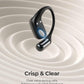 Lytmi CozyFit Open Ear Headphones, 0.23oz Ultra-Light Comfortable Wireless Earbuds, 0.6mm Thinnest Earhooks, Bluetooth 5.4, Clear Audio, 30 HRS Playtime, IPX5 Waterproof Earphones with Mic (Black)