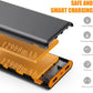 Portable Charger Power Bank 26800mah,Ultra-High Capacity Safer External Cell Phone Battery Pack,2 USB Output High Speed Charging Power bank Compatible with iPhone 15/14/13/12 Samsung Android LG-Orange