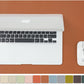 Cork Desk Mat - Small Dual-Sided Desk Pad for Office and Home - Desk Organization and Accessories - Ideal for Large Mouse Pad and Small Desk Mats on Top of Desks(Brown,23.6"x 13.8")