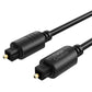 CableCreation 12FT Digital Optical Audio Cable 2-Pack, Toslink Male to Male, Compatible with Home Theater, Sound Bar, TV, PS4, Xbox & More