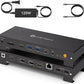 USB C Laptop Docking Station 3 Monitors 4K with 120W Power Supply 15-in-1 Thunderbolt Dock for Multiple Monitors with 2DP and HDMI Port PD100W/10Gbps USB/SD&TF/Ethernet etc (macOS-No Extended Mode)