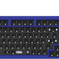 Keychron Q5 96% Layout Hot-Swappable Wired Custom Mechanical Keyboard Knob Barebone Version, QMK/VIA Programmable Macro, Full Aluminum, RGB Backlight, Double Gasket DIY Kit for Linux Mac Windows-Blue
