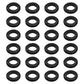 24 Pcs Rubber Grommets, 5/8" Inside Diameter 3/4" Drill Hole Rubber Wire Grommets O Ring Grommets for Wire, Firewall, Cables, Plugs, Automotive(Black)