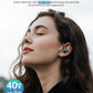 ZIUTY Wireless Earbuds Bluetooth Headphones, ANC/ENC Noise Cancelling, Ear Buds with Multifuntional Touch Screen, 40H Stereo Sound for Sports, IPX7 Clear Calls, 5 EQ for iOS Android(Black)