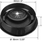 uxcell Cable Hole Cover, 2Inch/50mm Zinc Alloy Desk Wire Cord Cable Grommets Hole Cover for Office PC Desk Cable Cord Organizer, 4Pcs Black