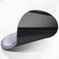 ITNRSIIET Ergonomic Mouse Pad with Comfort Gel Wrist Rest, Non-Slip PU Base, Smooth Textured Surface, Reduces Hand Fatigue & Wrist Pain, 8.7 x 7.2 Inch for Office Gaming Home, Mist Gray