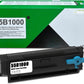 High Yield 55B1000 Black Toner Cartridge [with New Chip] MS331 Toner Replacement for MS331dn MS431dn MS431dw MX331adn MX431adn MX431adw MX432adwe Printers Toner (3,800 Pages)