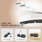 USB Cable Organizer Clips Cord Holder,10 Packs (3-5-7-Slots) Black Self Adhesive Desk Cord Cable Management