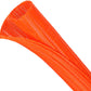 Split Wire Loom Tubing, Cable Protector Sleeve, Braided Cable Management for TV/Computer/Home Theater/Engine Bay, Cord Protectors from Pets No Chew (Orange, 1/2"-25ft)
