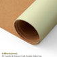 Cork Desk Mat - Dual-Sided Desk Pad for Office and Home - Desk Organization and Accessories - Ideal for Large Mouse Pad and Desk Mats on Top of Desks(Light Green,80cmx 40cm)