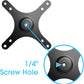 Kado Portable Monitor Stand Adapter Bracket Plate Tripod, Wall Mount Arm Mount 1/4" Screw Hole to 100x100mm 75x75mm Universal, Tripod Camera Stand for Desktop Monitor Portrait/Landscape Mode