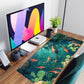 Koi Fish Desk Mat Gaming Koi Pond Desk Pad Large Cute Mouse Pad, Goldfish Mouse Mat XXL Laptop Keyboard Pad, Blue Waters Gamer Mouse Pad Full Mousepads Cool Office Accessories 31.5"x15.7"