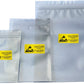 Premium ESD Shielding Bags, 120pcs Mixed Sizes Anti Static Resealable Bags for 3.5 & 2.5 Devices