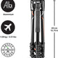 Manfrotto Befree Advanced Camera Tripod Kit Compatible with Sony Alpha7 and Alpha9 Cameras, Tripod Travel Kit with Ball Head and Lever Closure, Aluminium Tripod for Camera Accessories, DSLR,Mirrorless