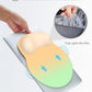 Ergonomic Mouse Pad Wrist Support, Comfortable Mouse Pad Wrist Rest, Relieve Wrist Pain Gel Mouse pad, Non-Slip Rubber Base Mousepad for Laptop, Computer(Gradient Yellow Green)