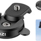 ULANZI CK01 Cka Quick Release Base Set Camera Accessories, Quick Setup Kit with 1/4'' Screw for GoPro DJI Insta360 AKASO Action Cameras, Small Camera and Lights Super-Quick Switching