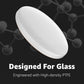 Hystar® Aero Glides | 40 Dot Mouse Skates for Glass Mousepad | High-Density PTFE | Rounded and Polished for Quiet Use