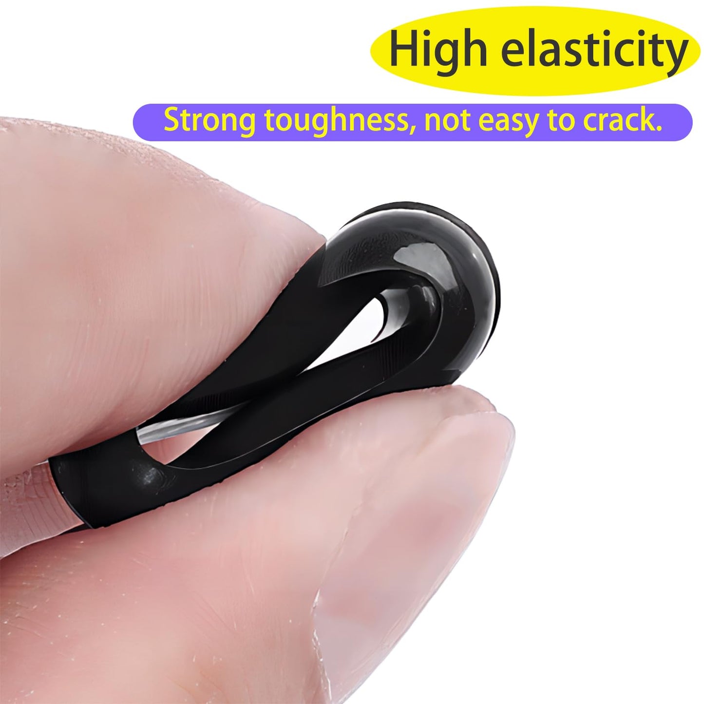 Qrity 9 PCS Rubber Grommets Cable Railing, Car Grommet, Cable Railing Protective Sleeves for Metal Posts, ID 35mm Mount Dia 40mm